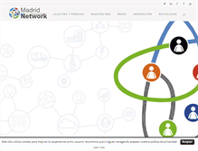 Tablet Screenshot of madridnetwork.org